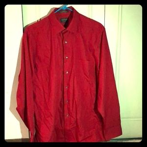 Red Dress Shirt